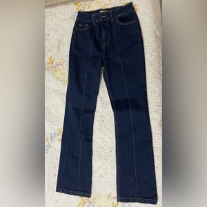 Bagatelle Dark Blue Flare Jeans